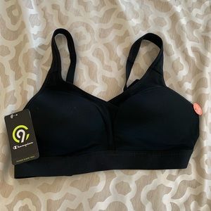 NWT C9 Champion Sports Bra - Black 34C